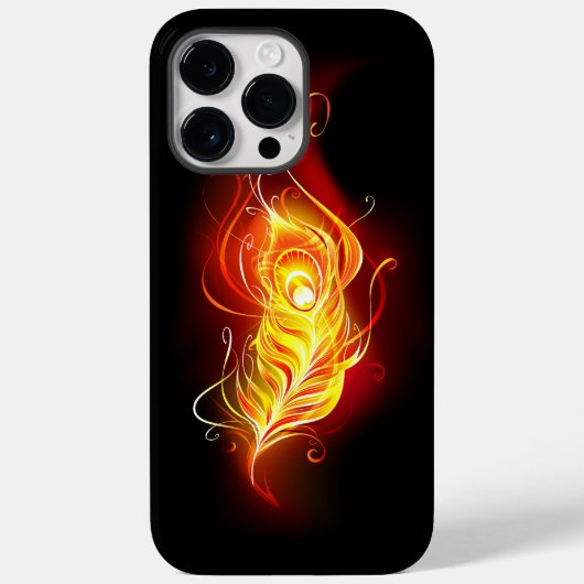 Vuurpacock Veer Case-Mate iPhone Case (Achterkant)