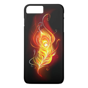 Vuurpacock Veer iPhone 8/7 Plus Hoesje