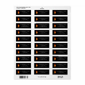 Vuurpacock Veer Etiket (Full Sheet)