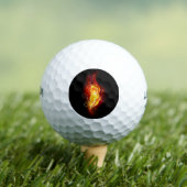 Vuurpacock Veer Golfballen (Insitu Shirt)