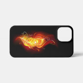 Vuurpacock Veer iPhone Hoesje (Achterkant horizontaal)