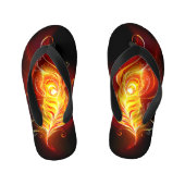 Vuurpacock Veer Kinder Teenslippers (Voetbed)