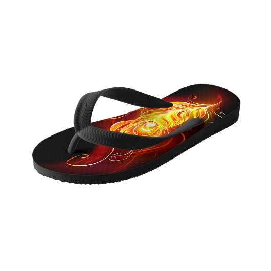 Vuurpacock Veer Kinder Teenslippers (Schuin)