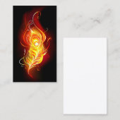 Vuurpacock Veer Kortingskaartje (Voorkant / Achterkant)