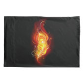 Vuurpacock Veer Kussensloop (Achterkant)