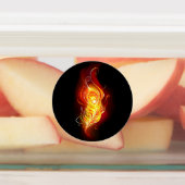 Vuurpacock Veer Labels (Aangebracht)