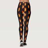 Vuurpacock Veer Leggings (Achterkant)