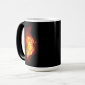 Vuurpacock Veer Magische Mok (Voorkant links)