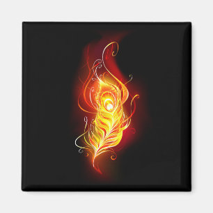 Vuurpacock Veer Magneet