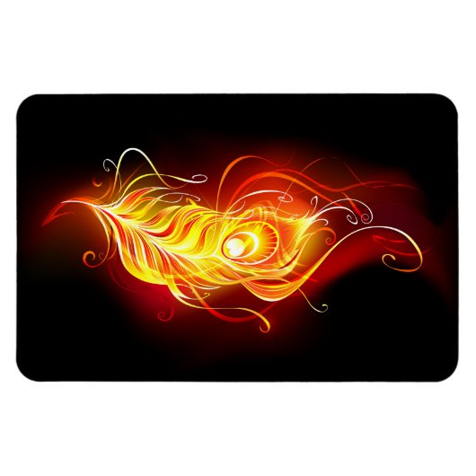 Vuurpacock Veer Magneet (Horizontaal)