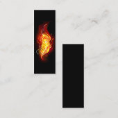 Vuurpacock Veer Mini Visitekaartje (Voorkant / Achterkant)