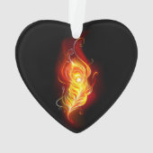 Vuurpacock Veer Ornament (achterkant)