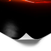 Vuurpacock Veer Perfect Poster (Hoek)