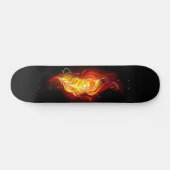 Vuurpacock Veer Persoonlijk Skateboard (Horizontaal)