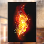 Vuurpacock Veer Raamsticker (Vel 2)