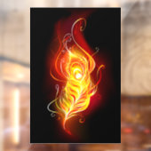 Vuurpacock Veer Raamsticker (Vel 2)