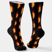 Vuurpacock Veer Sokken (Gebogen)