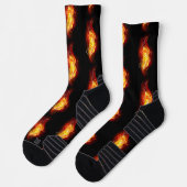 Vuurpacock Veer Sokken (Links)