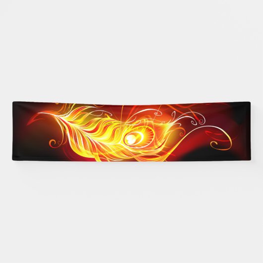 Vuurpacock Veer Spandoek (Horizontaal)