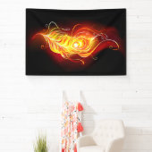 Vuurpacock Veer Spandoek (Insitu)