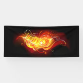 Vuurpacock Veer Spandoek (Horizontaal)