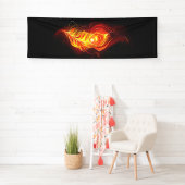 Vuurpacock Veer Spandoek (Insitu)
