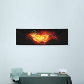 Vuurpacock Veer Spandoek (Beurs)