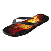 Vuurpacock Veer Teenslippers (Schuin)