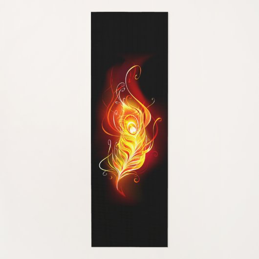 Vuurpacock Veer Yogamat (Voorkant)