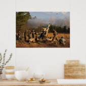 Vuurpanty's voor soldaten poster (Keuken)