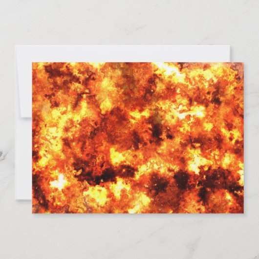 Vuurpauze Dragon Serpent Birthday Party Kaart (Achterkant)