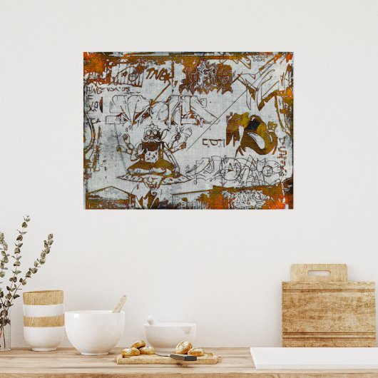 Vuurpijp Poster (Keuken)