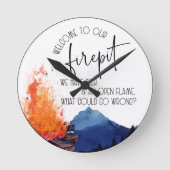 Vuurpit Ronde Klok (Voorkant)