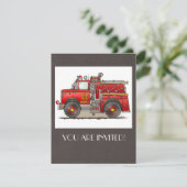 Vuurploegendienst Kaart (Staand voorkant)