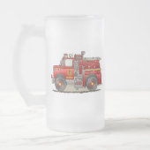 Vuurpompreddingsvlot Mok van glas (Links)