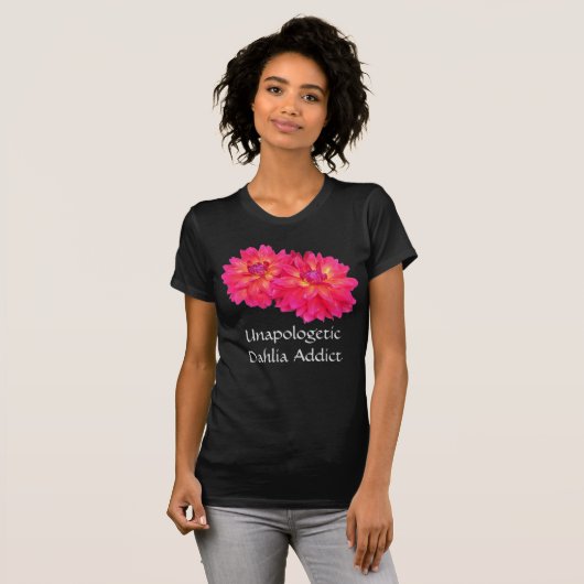 Vuurpot Dahlia T-shirt (Voorkant volledig)