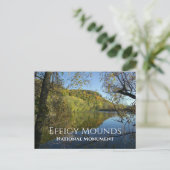 Vuurpunt van Blue Gill Pond, Effigy Mounds Briefkaart (Staand voorkant)