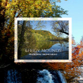 Vuurpunt van Blue Gill Pond, Effigy Mounds Briefkaart