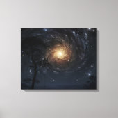 vuurrad canvas afdruk (Voorkant)