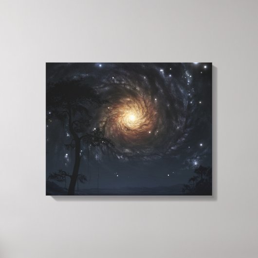 vuurrad canvas afdruk (Voorkant)