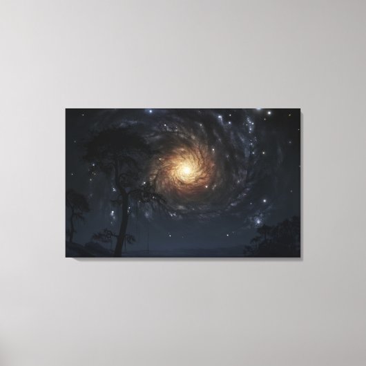 vuurrad canvas afdruk (Voorkant)