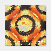 Vuurring magneet (Voorkant)