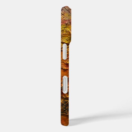 Vuurrode Abstracte Textuur Case-Mate iPhone Case (Achterkant / Rechts)