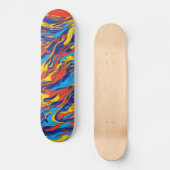 Vuurschaatsenbord Persoonlijk Skateboard (Voorkant)