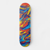 Vuurschaatsenbord Persoonlijk Skateboard (Voorkant)