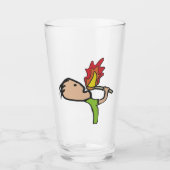 Vuurschildering Glas (Voorkant)