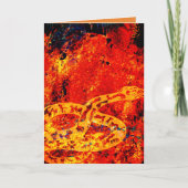 VUURSLANGEN VERJAARDAG KAART (Voorkant)