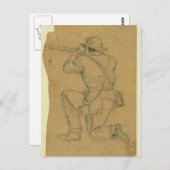 Vuursoldeerder Briefkaart (Voorkant / Achterkant)