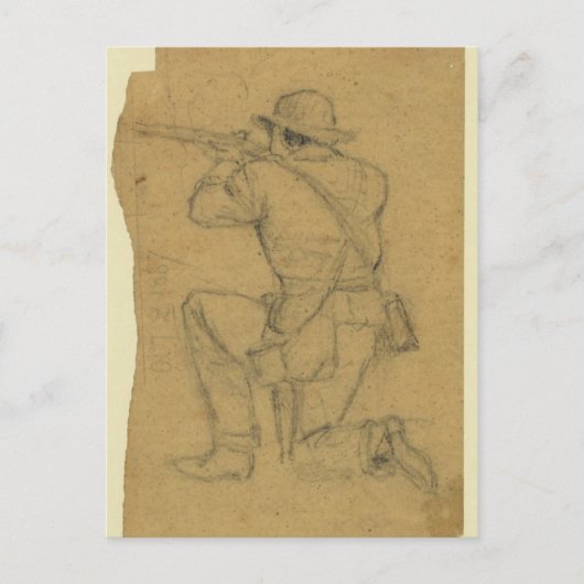 Vuursoldeerder Briefkaart (Voorkant)