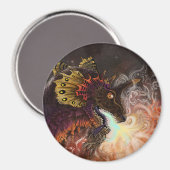 Vuurspitter Dragon Magneet (Voorkant / Achterkant)